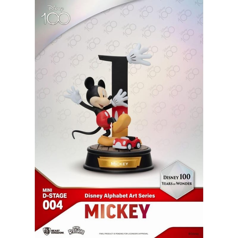 BEAST KINGDOM Φιγούρα Beast Kingdom Disney: D-stage - 100 Years Of Wonder-mickey Mouse (10cm)