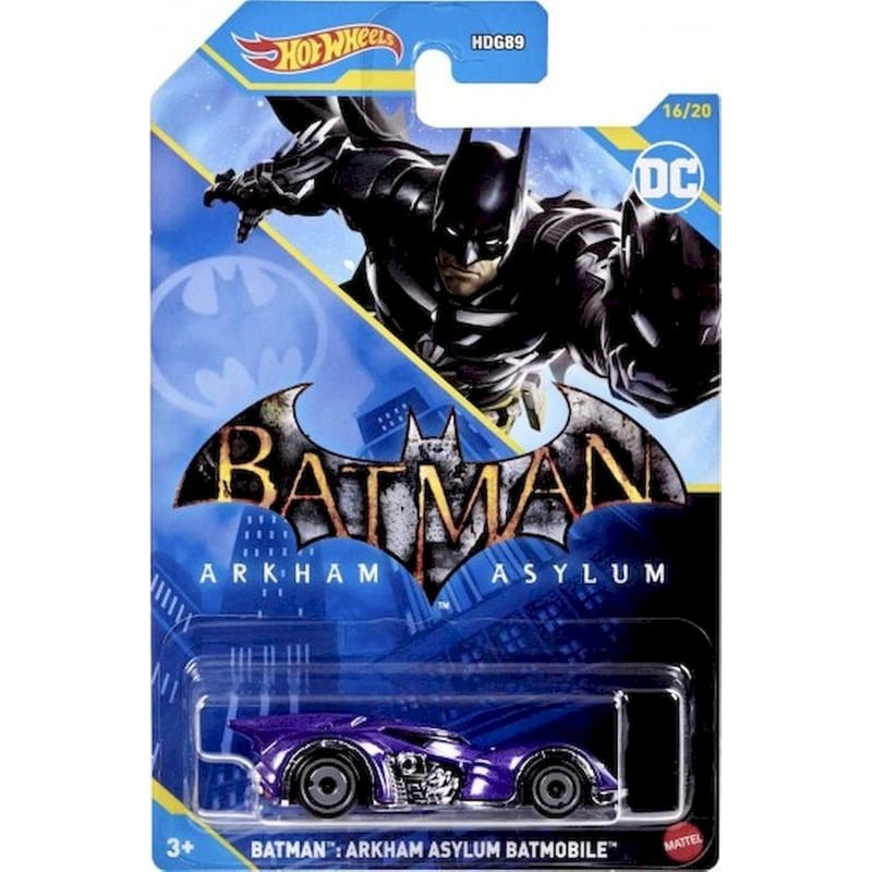 MATTEL Hot Wheels (hdg89 / Hlk70) Arkham Asylum Batmobile Αυτοκινητακια - Ταινιες - Batman