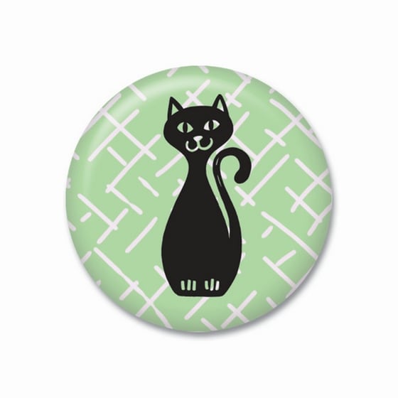 Μαγνήτης GNF Thinkofme Small Γάτα - Πράσινο image 0