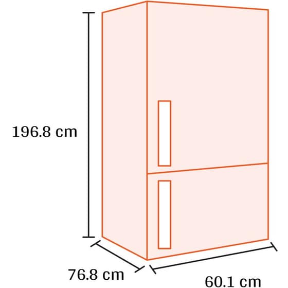 SMEG FAB32RCR6 No Frost 331 Lt Μπεζ Ψυγειοκαταψύκτης image 2