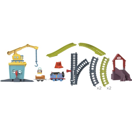 Fisher Price Σετ Παιχνιδιού Thomas & Friends Πίστα & Σταθμός Επισκευών με τη Κάρλι & τη Σάντι image 1