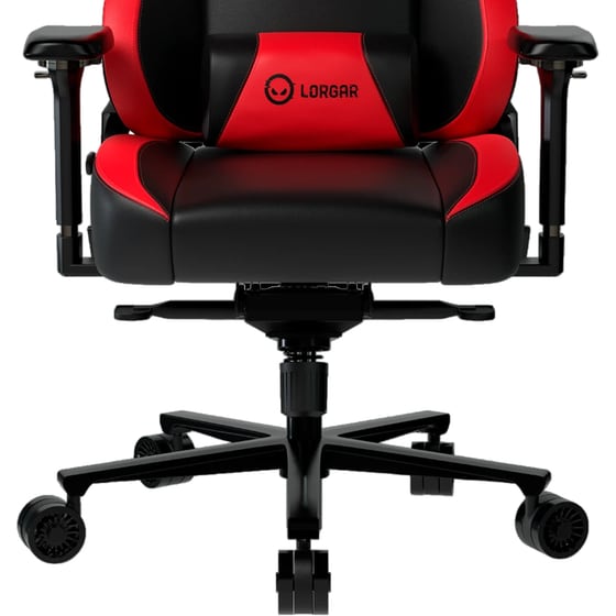 Gaming Καρέκλα Lorgar Base 311 από Συνθετικό Δέρμα - Μαύρη/Κόκκινη image 5