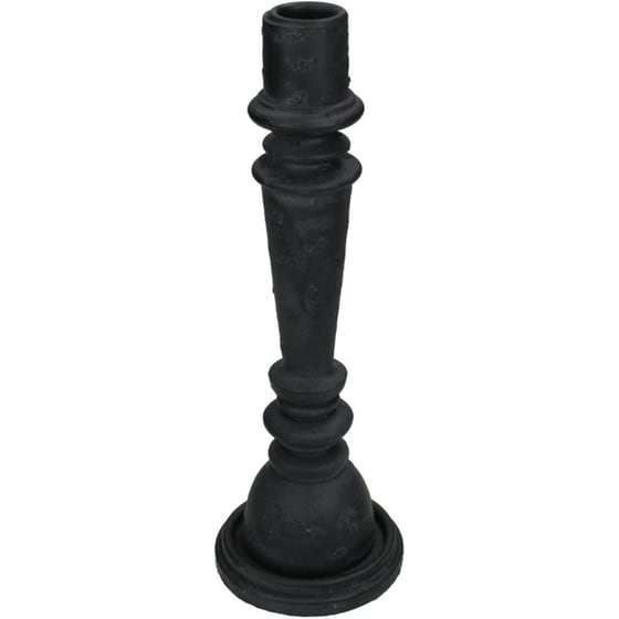 Κηροπήγιο ArteLibre Μαύρο Polyresin 8.5 x 8.5 x 25 cm image 0