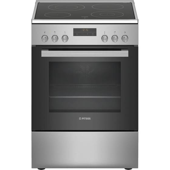 PITSOS PHN039350 66 Lt Inox Ηλεκτρική Κουζίνα Κεραμική image 0