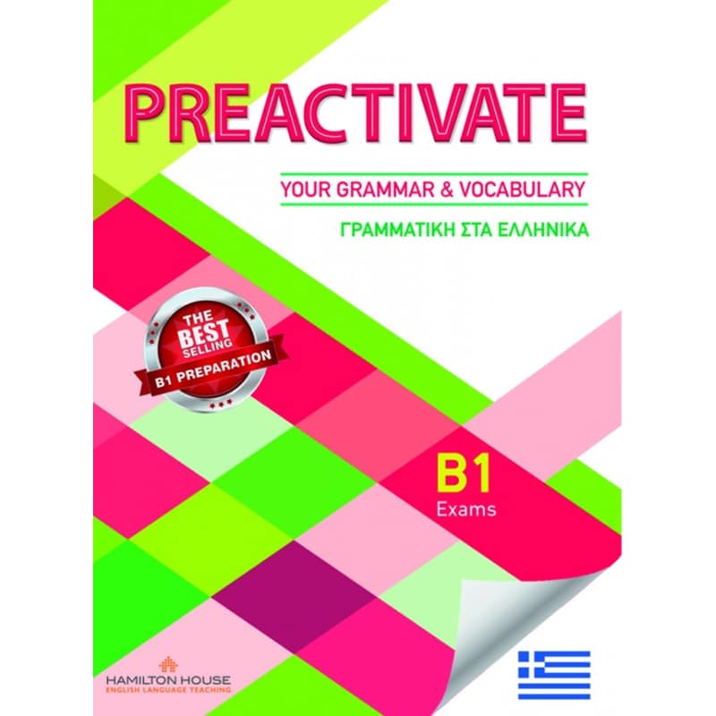 Preactivate Your Grammar Vocabulary B1 Students Book With Key Greek 1729925