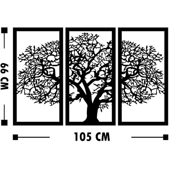 Μοντέρνα Κάδρα 24Mall Δέντρο 105x66 cm image 2