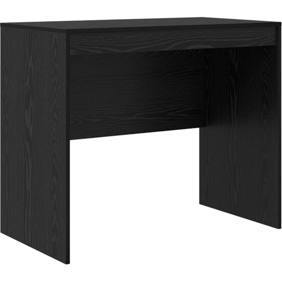Γραφείο VidaXL 135,5x50x127 cm - Μαύρη Οξιά (2 τεμ.) image 3