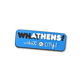 Μαγνήτης WhatAthens Με Λογότυπο - Μπλε