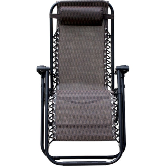 Πολυθρόνα Παραλίας ArteLibre Holbox Πτυσσόμενη από Ύφασμα Teslin και Μέταλλο - Μαύρη image 2
