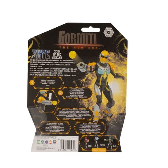 Φιγούρα Gormiti The New Era Scion Με Λειτουργίες 15εκ image 12