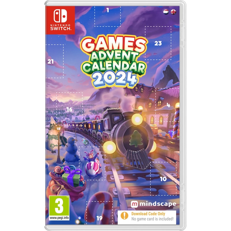 MINDSCAPE Advent Calendar 2024 (Code in a Box) - Nintendo Switch