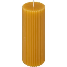 Διακοσμητικό Κερί Spitishop A-s Demi Yellow 196064b 14x5x5cm - Κίτρινο