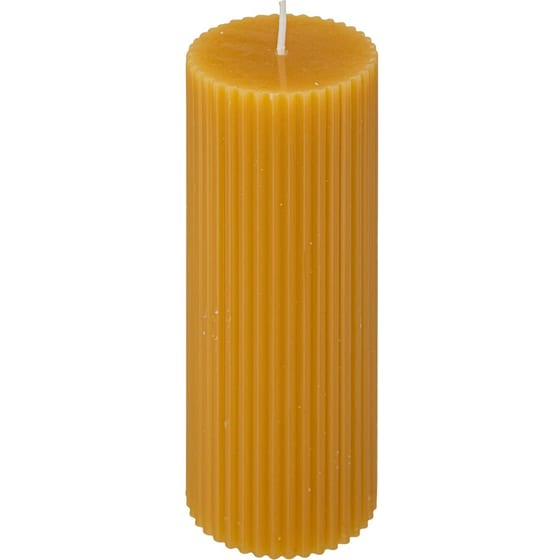 Διακοσμητικό Κερί Spitishop A-s Demi Yellow 196064b 14x5x5cm - Κίτρινο image 0