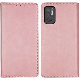 Θήκη Xiaomi  Poco M3 Pro 5G/Redmi Note 10 5G - Dux Ducis Skin Pro Book - Ροζ Χρυσό