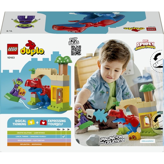 LEGO® DUPLO® Marvel Δεινόσαυρος Σπάιντι-Ρεξ vs. Γκριν Γκόμπλιν (10463) image 6