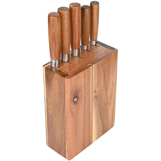 ESTIA 01-24826 Σετ Μαχαίρια Γενικής Χρήσης Καφέ image 0