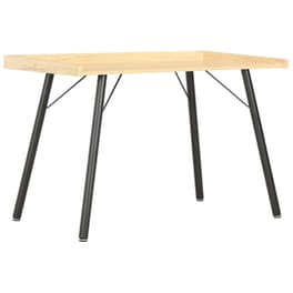 Γραφείο Μελέτης VidaXL από Μοριοσανίδα 90x50cm - Φυσικό/Μαύρο