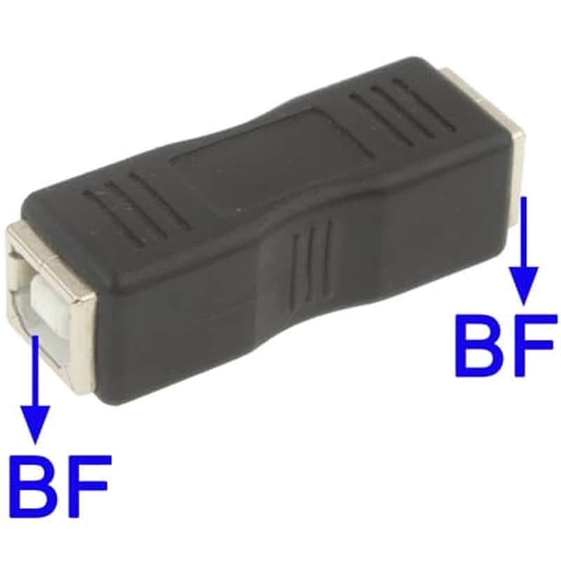 Usb 2.0 Bf To Bf Adapter