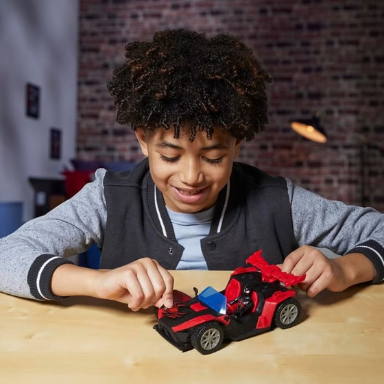Hasbro  Epic World of Action Marvel Spider-Man Venomversus Miles Morales Remix Blast Racer (G0736) image 3