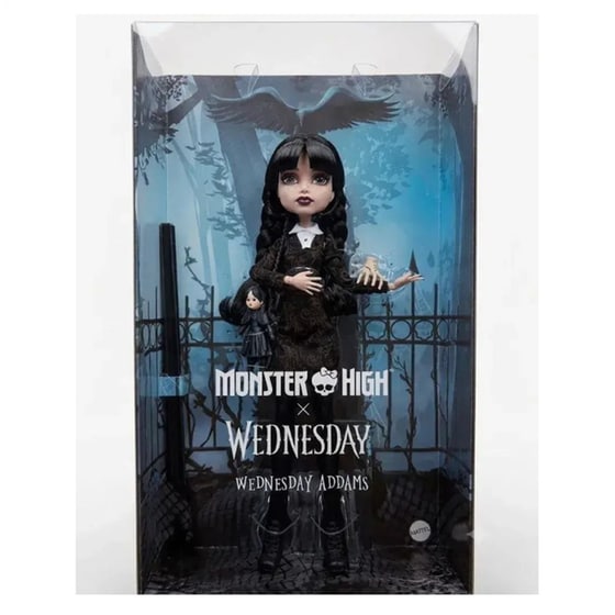 Κούκλα Monster High - Wednesday image 7