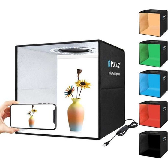 Photo Box Mini Puluz Pu5025 LED - Πολύχρωμο image 3