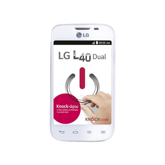 Smartphone LG L40 Dual Sim 4GB Λευκό image 0