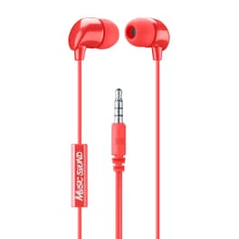 Ακουστικά Handsfree Cellular Line Universal 3.5mm Jack - Κόκκινο