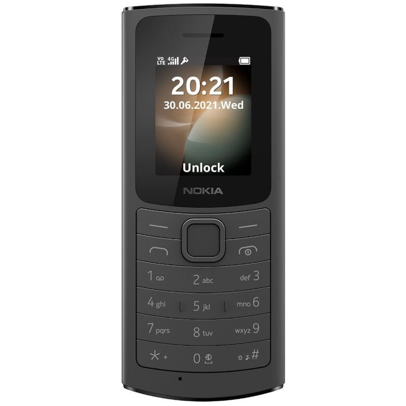 Nokia 110 4G Dual Sim - Black
