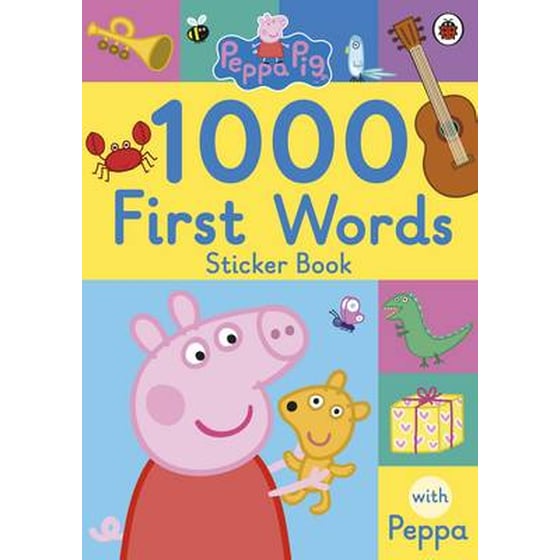 Peppa Pig: 1000 First Words Sticker Book image 0