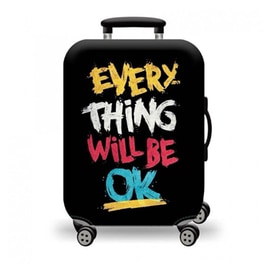 Κάλυμμα Βαλίτσας Amber Large Everything Will Be Ok
