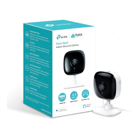 Ασύρματη IP Camera TP-Link KC100 Kasa Spot Wi-Fi Λευκό image 1