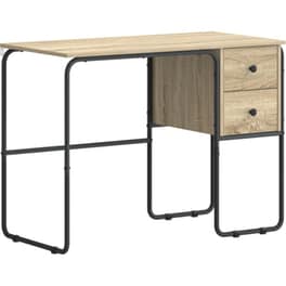 Γραφείο VidaXL με Αποθηκευτικό Χώρο 100x50x75 cm - Sonoma Δρυς