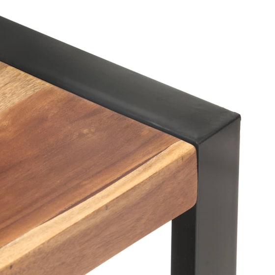 Έπιπλο Τηλεόρασης VidaXL Ξύλινο/Μεταλλικό 120x35x45cm - Καφέ image 3