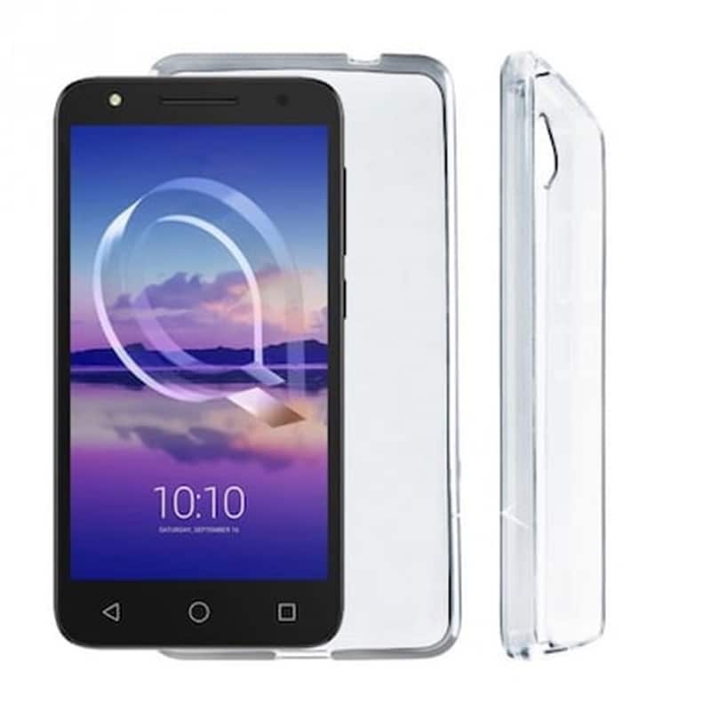 Θήκη Alcatel U5 HD - Volte-Tel SlimColor TPU Back Cover Σιλικόνης - Διάφανη