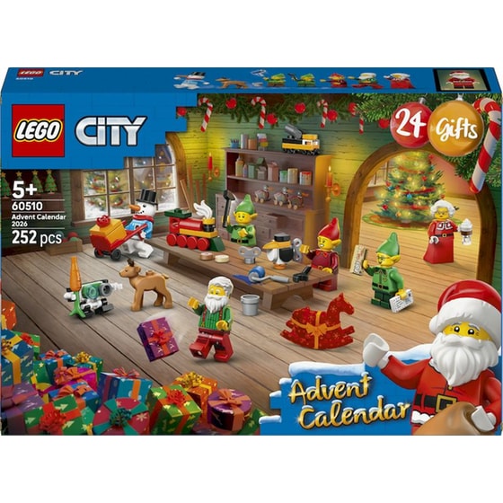 LEGO® City Advent Calendar 2026 Santa’s Workshop Toy (60510) image 0