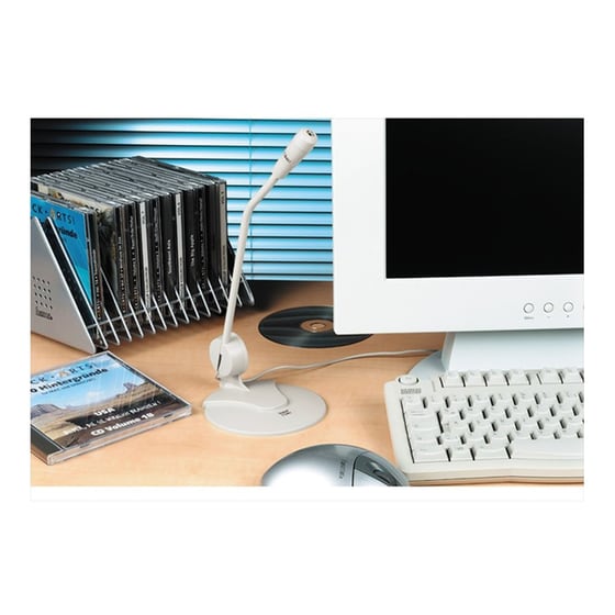 Μικρόφωνο Hama Desktop CS461 Γκρι image 1