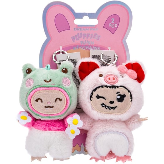 Μπρελόκ Dreamdrop Plush Frog & Panda image 1