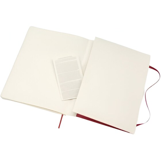 Σημειωματάριο Moleskine Scarlet  Plain Κόκκινο XL (1 Τεμάχιο) image 3