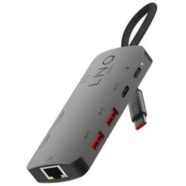 USB Hub Linq 8-Port LQ48022 - Γκρι