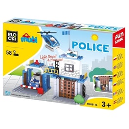 Mubi Police Βlocks 58τεμάχια Mu6611a