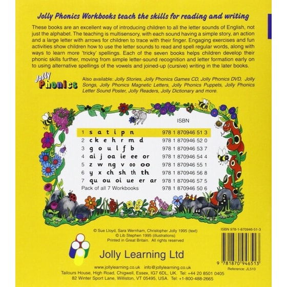 Jolly Phonics Workbook 1 image 1