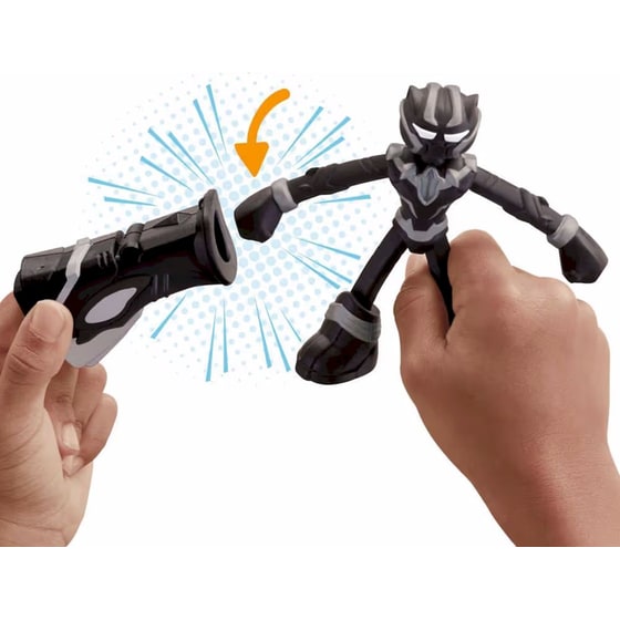 Hasbro Play-Doh Marvel Spiderman/ Black Panther/ Captain America 3 Σχέδια 2 Τμχ - Τυχαία Επιλογή Σχεδίου (G0333) image 8