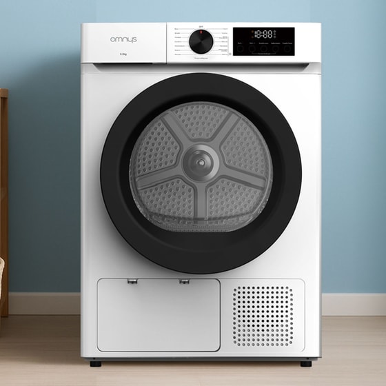 OMNYS TD-HP09A 9 kg με Αντλία Θερμότητας Λευκό Στεγνωτήριο Ρούχων image 6