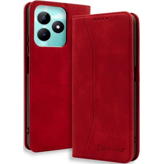 Θήκη Realme C51 - Bodycell Book Case - Red image 0