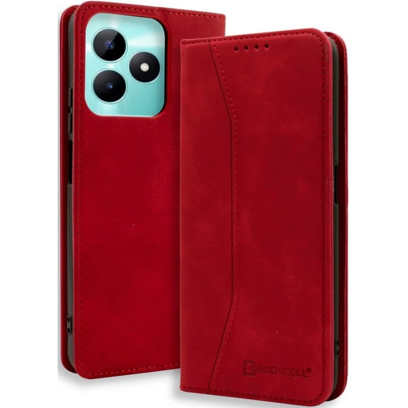 Θήκη Realme C51 - Bodycell Book Case - Red