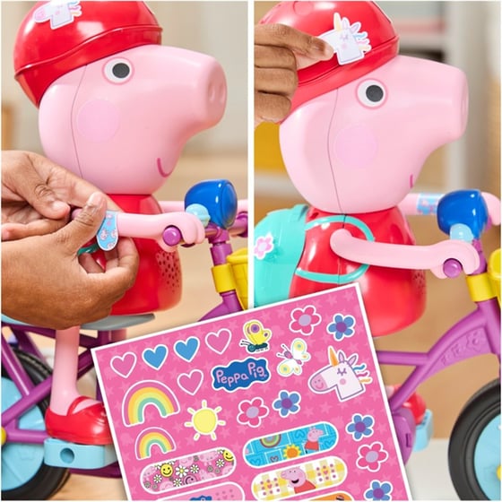 Φιγούρα Hasbro Peppa Pig με Ποδηλατάκι image 15