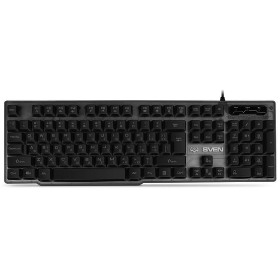 Sven KB-G8500 Gaming Μεμβράνης Ενσύρματο Πληκτρολόγιο RGB Μαύρο (US) image 2