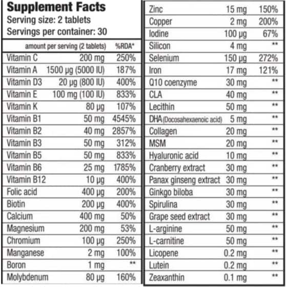 BioTechUSA Active Woman - 60 ταμπλέτες image 1