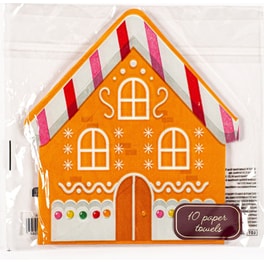 Tri-Coastal Design Χαρτοπετσέτες Xmas House
