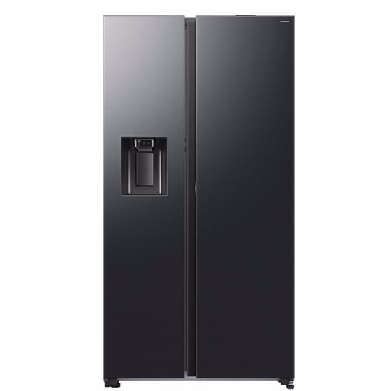 SAMSUNG RS80F64KEFEF Bespoke AI No Frost 640 Lt Μαύρο Ψυγείο Ντουλάπα image 0